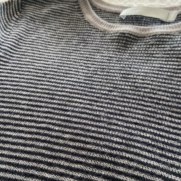 VINCE 100% cashmere striped sweater - Picture 8 of 11